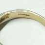 Vintage 9ct Gold Three Stone Ring Image 9