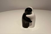 Salt and Pepper People Hugging