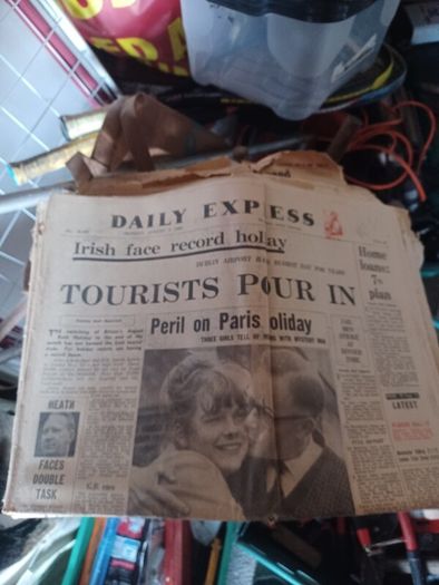 vintage newspapers