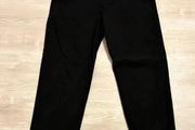 Black Relaxed Fit Trousers W34 L30 Stronghold Los Angeles
