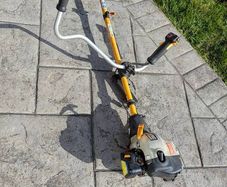 Strimmer needs new shaft, still works, motor fine