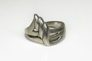 Modernist Sterling Silver Ring