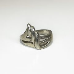 Modernist Sterling Silver Ring