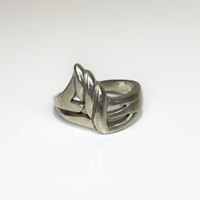 Modernist Sterling Silver Ring