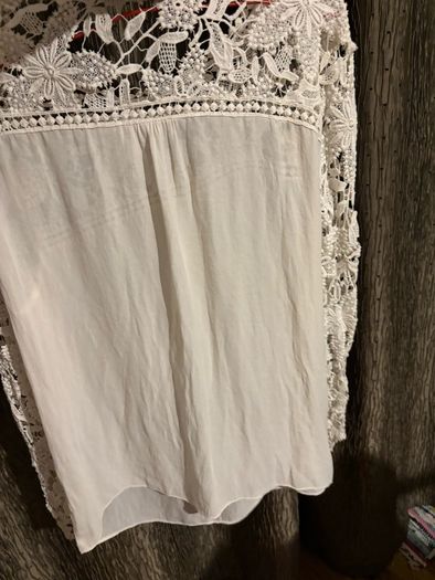 Zara blouse/ L / white