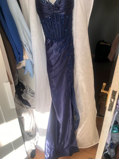 Navy Debs Dress