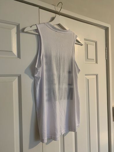 Goodmove White Live Laugh Move Sports Top