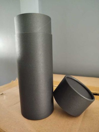 Cardboard Tubes in Matt Black and Matt White