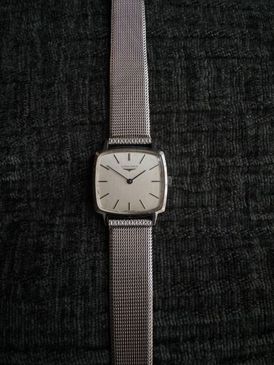 Longines square-case vintage men watch