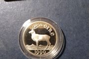 Eire   Central Bank Silver Proof Coin