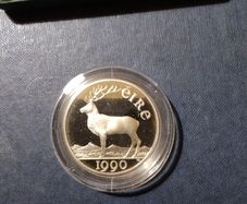 Eire   Central Bank Silver Proof Coin