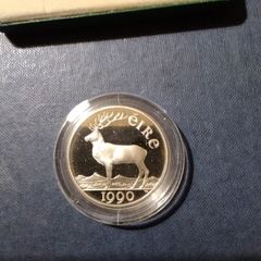 Eire   Central Bank Silver Proof Coin