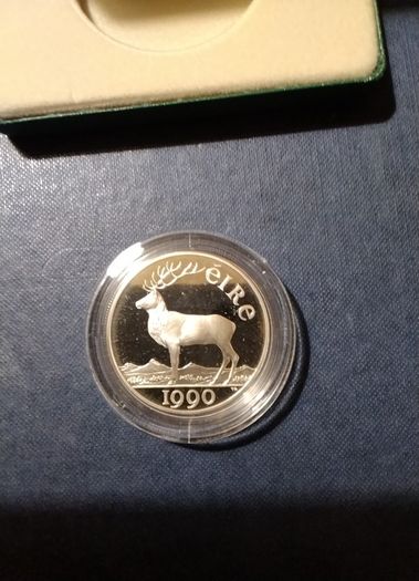 Eire   Central Bank Silver Proof Coin