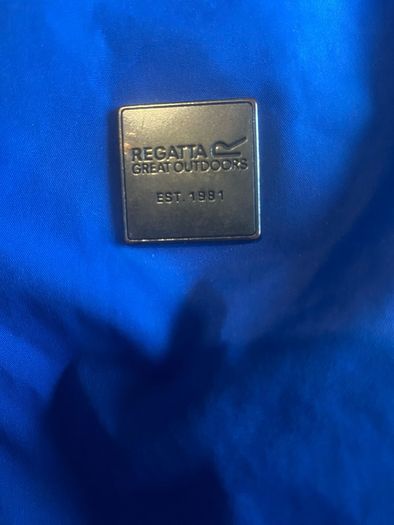 Boys Regatta Blue Waterproof Hooded Jacket