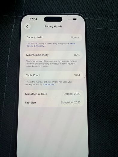 iPhone 15 pro max 256 GB