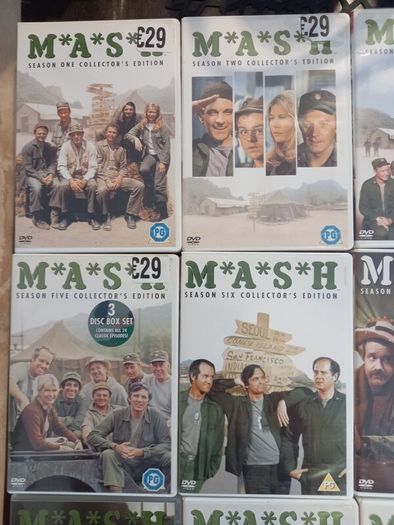 MASH Complete Season 1-11 Dvd Collection Plus Original Movie Alan Alda Classic Tv Show