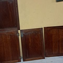 4 mahogany doors