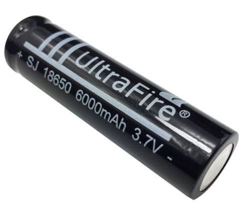 Handheld laser and 18650 battery
