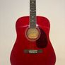 Koda Acoustic Guitar Red - Like New + Gig Bag Image 3