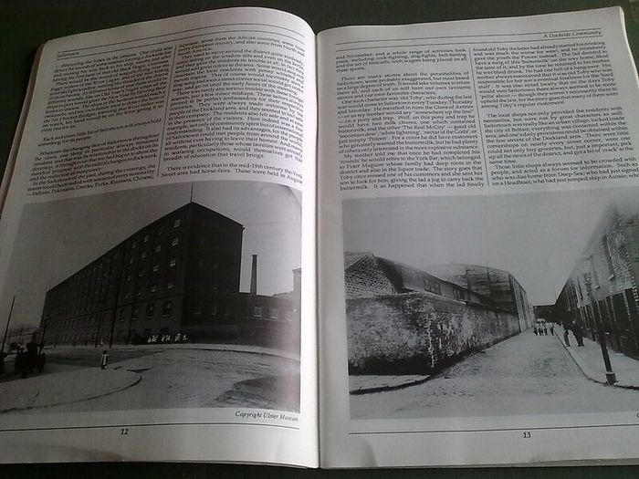 Sailortown The story of a dockside community N. Ireland Belfast local history