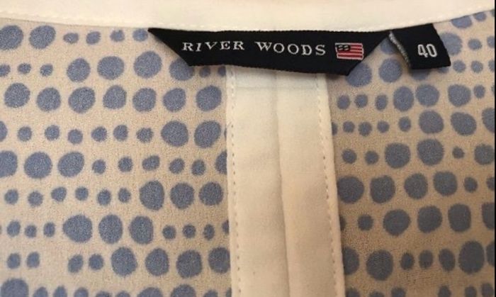 Ladies Blue Shirt by River Woods