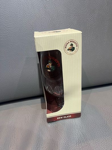 Birra Moretti Pint Glass Beer