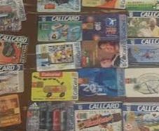 Collection of Phone Cards