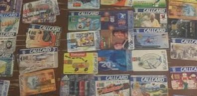 Collection of Phone Cards