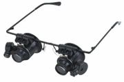 20X Magnifying Magnifier Eye Glass Jeweler Watch Repair Tool LED Light