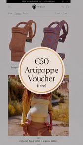 Artipoppe 50euro Voucher