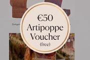 Artipoppe 50euro Voucher