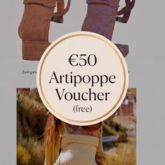 Artipoppe 50euro Voucher FREE