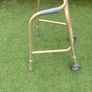 Child's walking aid (Zimmerframe) gold colour Image 2