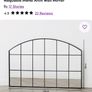 Large Metal Arch Wall Mirror Image 2