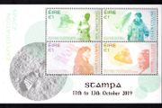 2019 Ireland Stampa Members Souvenir overprinting Space Exploration Commemorative Stamps Miniature Sheet Mint Never Hinged (MNH)