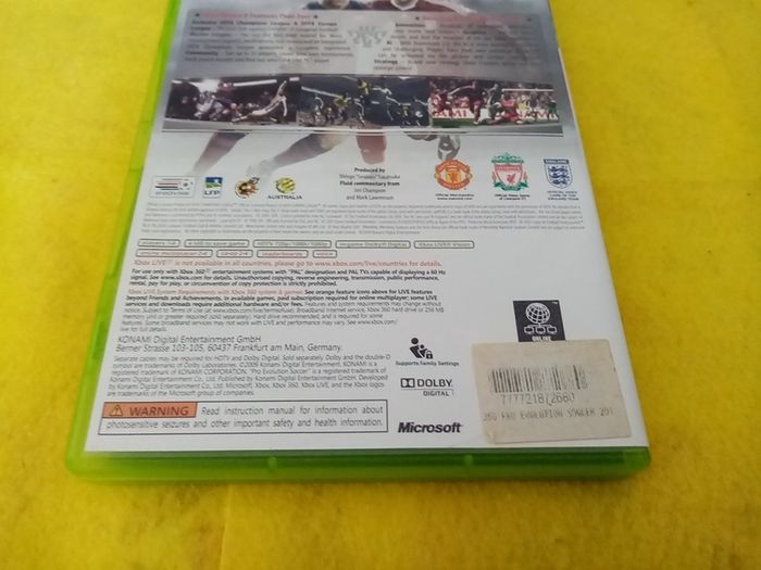 PES 2010 Xbox 360 Games Original