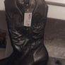 New Black cowboy boots Image 2