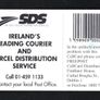 1996 Ireland 20 unit KAn Post's courier and parcel distribution service S.D.S (Special Distribution Services) (Gemplus GEM1) Call Card Used. Telecom Eireann card number 11115 Image 2