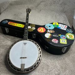 Vintage Ludwig Kingston 4 String Tenor Banjo with