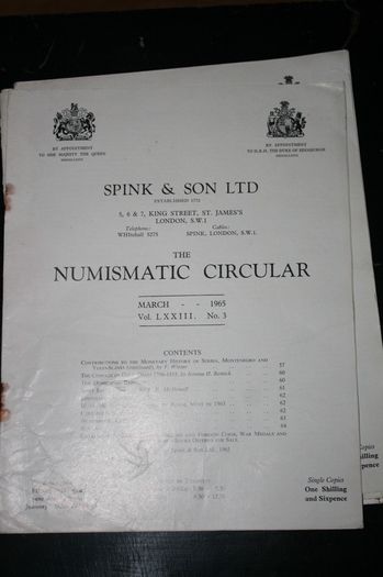 Spink & Son  -  Numismatic Circular