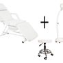 Cosmetic beauty bed  white/black Image 4