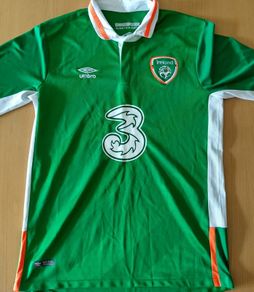 Republic of Ireland 2016/17 Home jersey (M)