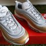 Nike Air Max 97 UK-5.5/EUR-39 AQ4137-0001 Vast Grey/Metallic Silver-Metallic Gold (Women's)-2018 Image 2