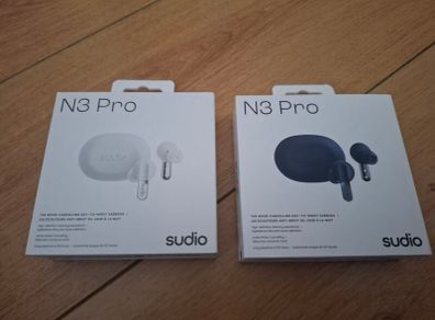 Sudio N3 Pro Audio In-Ear Noise Cancelling True Wireless Earbuds