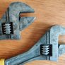 Pair of adjustable spanners Image 7