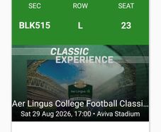 Aer Lingus College Football