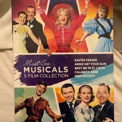 Musicals DVD x 5