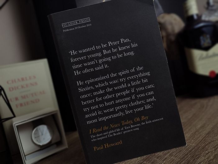 I Read the News Today Oh Boy ! Uncorrected Proof Copy ! by Paul Howard ! 2016 ! by Picador Publishing !