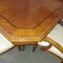 Solid timber table and chairs Image 4