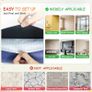 Arch Magnetic Wall Decal 100x45 cm Magnetic Chalk Board Sticker Magnet Chalkboard for Wall Peel and Stick Self Adhesive Blackboard Multifunctional for Playroom Home Office School Image 6